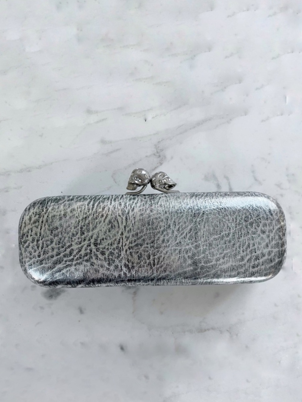 Alexander McQueen Twin Skull Clutch